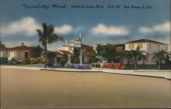 TraveLodge Motel Postcard