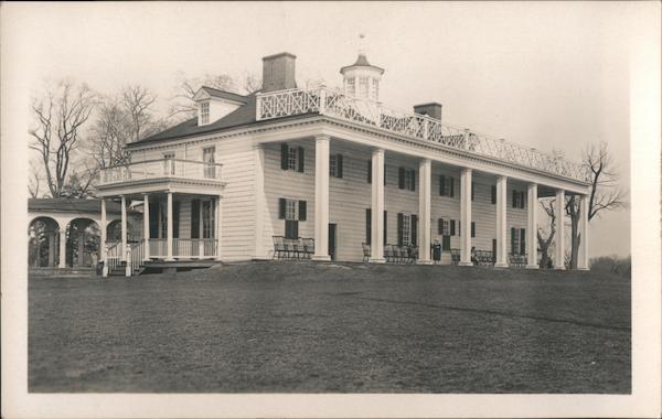 George Washington S Home In Mount Vernon Virginia Postcard