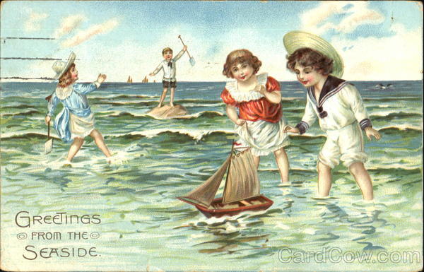 Greetings From The Seaside Swimsuits & Pinup Children