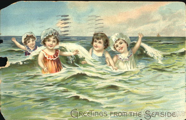 Greetings From The Seaside Swimsuits & Pinup Children