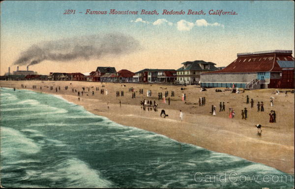 Famous Moonstone Beach Redondo Beach California