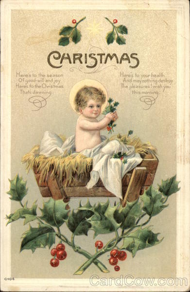 Christmas Greetings Madonna & Child