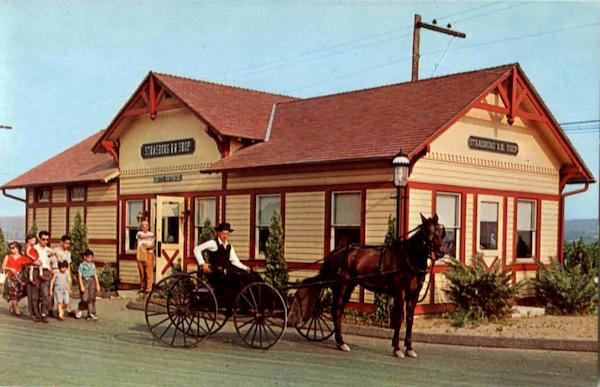 Strasburg Railroad Shop, Route