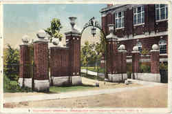 Tillinghast Memorial Troy, NY Postcard Postcard