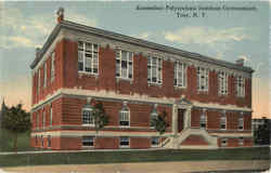 Rensselaer Polytechnic Institute Gymnasium Postcard