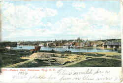 Hudson River Panorama Troy, NY Postcard Postcard