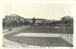 The '87 Athletic Field Rensselaer Polytechnic Institute Postcard