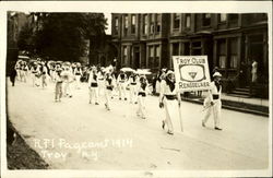 RPI Pageant June 1914 Troy Club New York Postcard Postcard