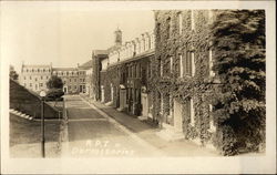 Quad Dormitories, RPI Postcard