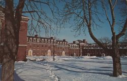 Rensselaer Polytechnic Institute Quadrangle, Troy NY Postcard