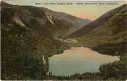 Echo Lake from Artist's Bluff White Mountains, NH Postcard Postcard