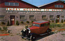 Smoky Mountain Car Museum Pigeon Forge, TN Postcard Postcard