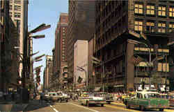 State Street Looking North Chicago, IL Postcard Postcard