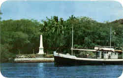 Captain Cook Monument Kealakekua Postcard