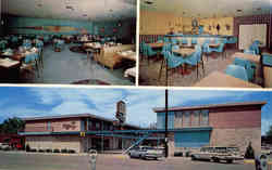 The Fort Sidney Motor Hotel multi view Postcard