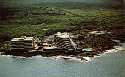 The spectacular Kona Hilton on the famous Kona Coast Postcard