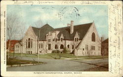 Plymouth Congregational Church Postcard