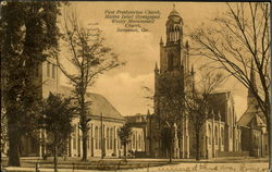 First Presbyterian Church/Mickva Israel (Synagogue)/Wesley Monument Church Savannah, GA Postcard Postcard