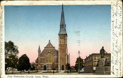 First Methodist Church Postcard