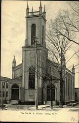 The Old M. E. Church Postcard