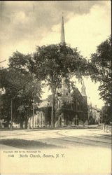 North Church Geneva, NY Postcard Postcard