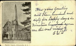 Baptist Church Postcard