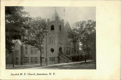 Swedish M. E. Church Jamestown, NY Postcard Postcard