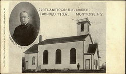 Cortlandtown Ref. Church (Founded 1726) Montrose, NY Postcard Postcard