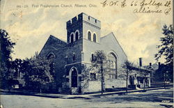 First Presbyterian Church Postcard