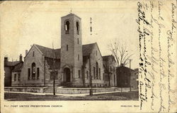 First United Presbyterian Church Postcard