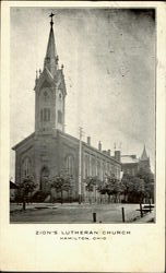 Zion's Lutheran Church Postcard