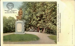 Old Bridge And Minute Men Monument Concord, MA Postcard Postcard