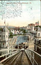 Ingerspll'S Luna Park Pittsburgh, PA Postcard Postcard