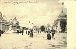 Louisiana Purchase Exposition, Lagoon Avenue Postcard