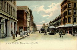 West Bay Street Jacksonville, FL Postcard Postcard