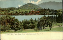 Lake Placid Club,Mirror Lake Adirondacks, NY Postcard Postcard