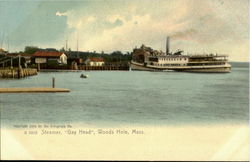 Steamer, "Gay Head" Postcard