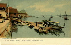 Tucker's Wharf, (Ferry Landing) Marblehead, MA Postcard Postcard