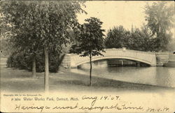 Water Works Park Postcard