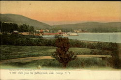 View from the Battleground Postcard