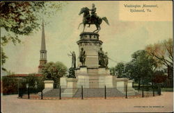 Washington Monument Postcard