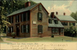 Old Hancock Clark House Postcard