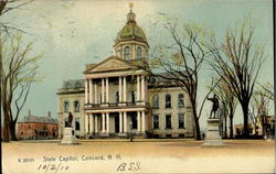 State Capitol Concord, NH Postcard Postcard