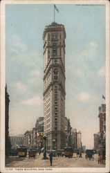 Exterior of Times Building New York, NY Postcard Postcard Postcard