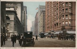 Dearborn Street Chicago, IL Postcard Postcard Postcard