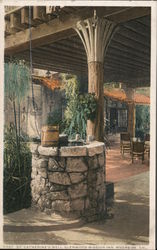 St. Catherine Well, Glenwood Mission Inn Postcard