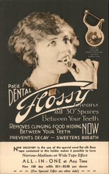 Flossy Manufacturing Company - Dental Floss Advertising Postcard Postcard Postcard