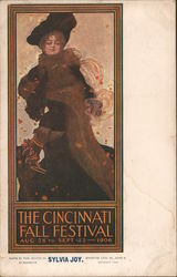 The Cincinnati Fall Festival 1906 Sylvia Joy Postcard