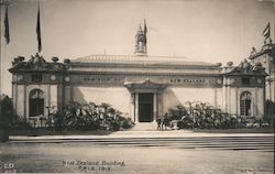 New Zealand Building 1915 Panama-Pacific International Exposition (PPIE) Postcard Postcard Postcard