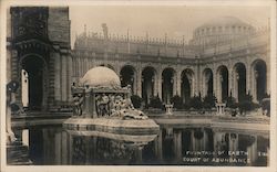 Fountain of Earth - Court of Abundance Postcard